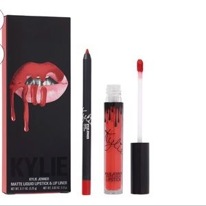 Kylie Cosmetics Matte Lip Kit βBossβ Red
